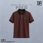 Imported china cotton fabric_Coffee Polo [SRP-03]
